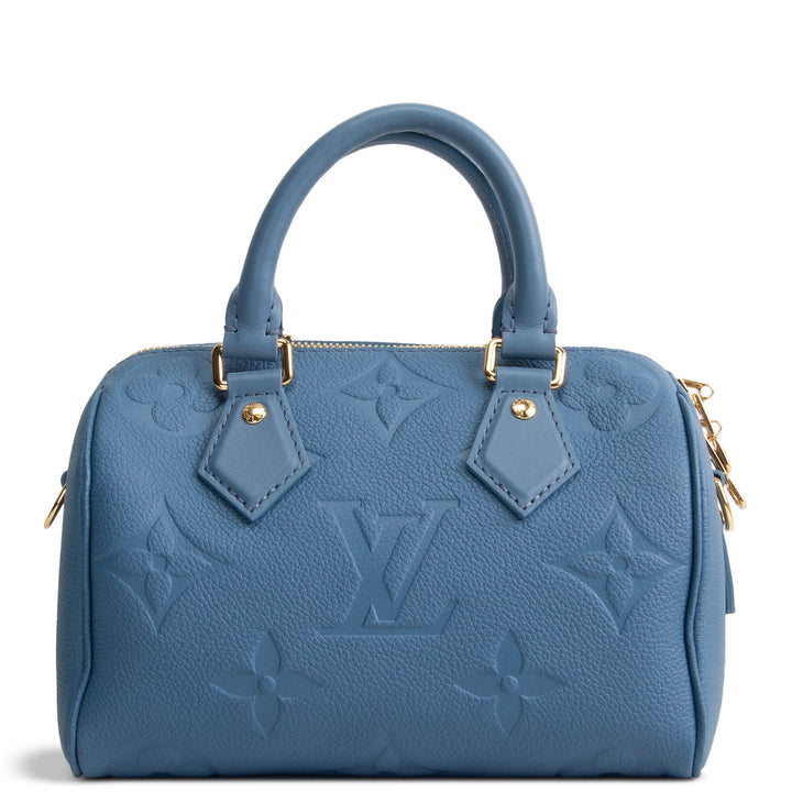 LOUIS VUITTON Empreinte Giant Monogram Speedy Bandouliere 20