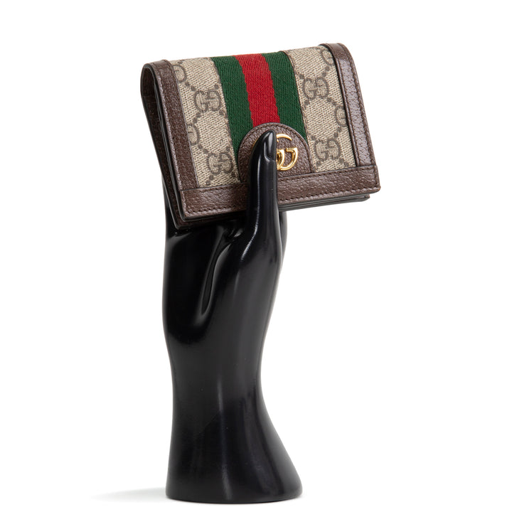 GUCCI GG Supreme Ophidia Card Case
