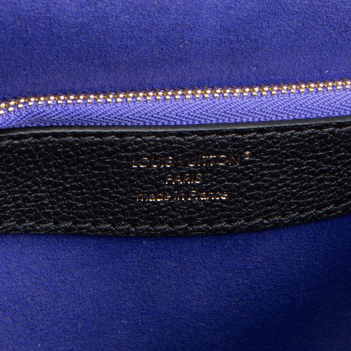 LOUIS VUITTON Monogram Empreinte Diane Shoulder Bag - Black