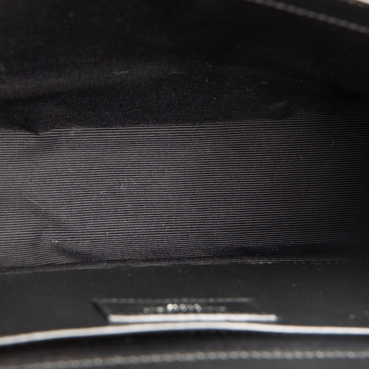 SAINT LAURENT Medium Triquilt Envelope Flap - Black