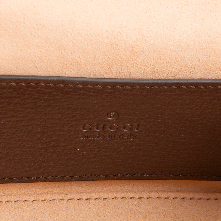 GUCCI GG Supreme Ophidia Mini Vanity - Beige &amp; Ebony