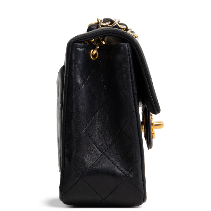 CHANEL Vintage Lambskin Mini Square Flap OUTLET FINAL SALE