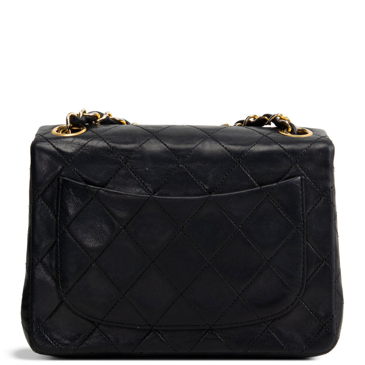 CHANEL Vintage Lambskin Mini Square Flap OUTLET FINAL SALE