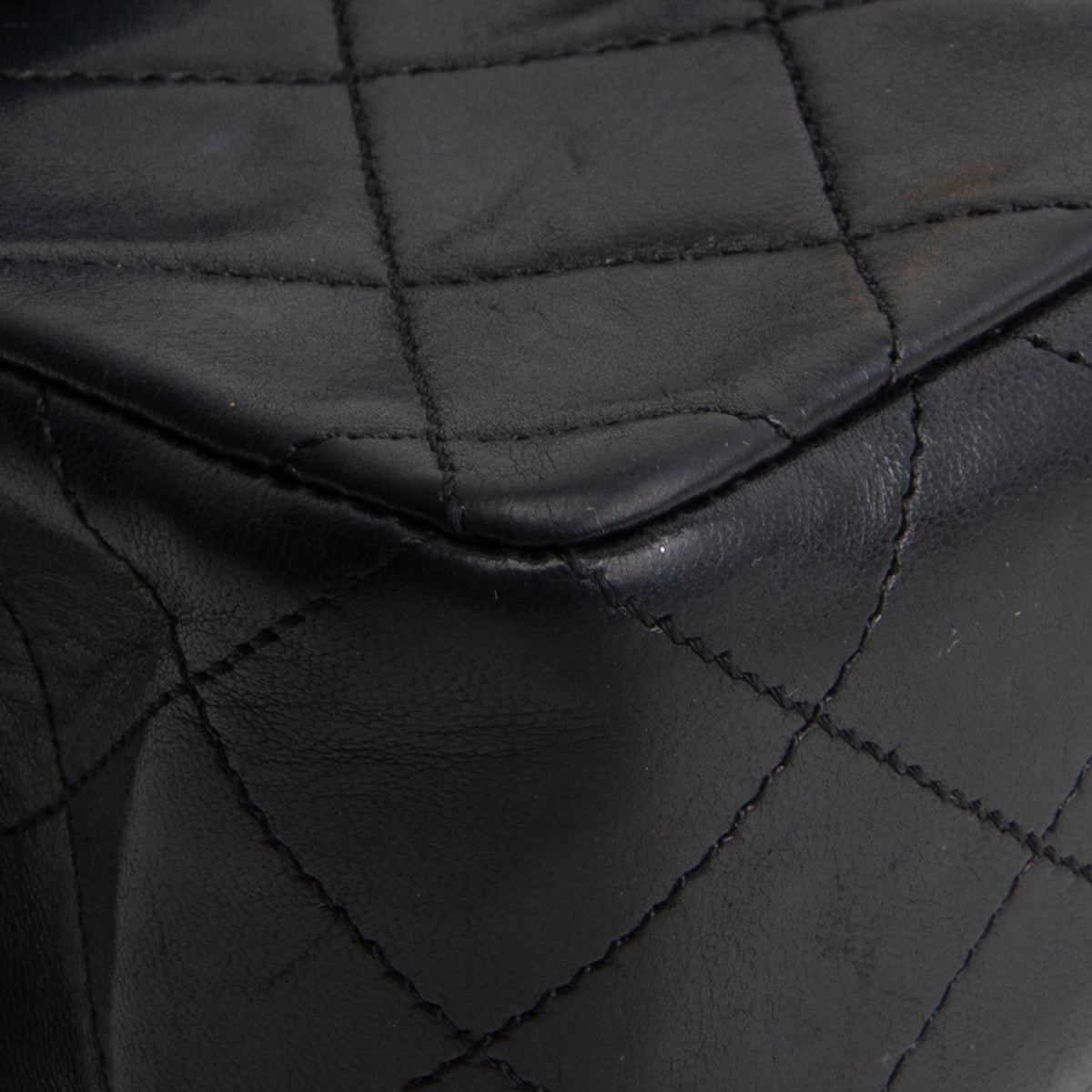 CHANEL Vintage Lambskin Mini Square Flap OUTLET FINAL SALE