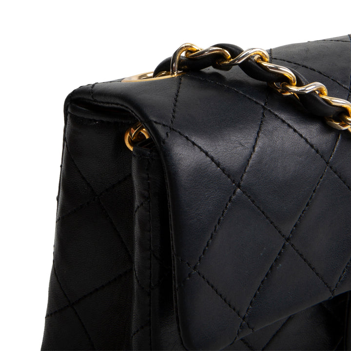 CHANEL Vintage Lambskin Mini Square Flap OUTLET FINAL SALE