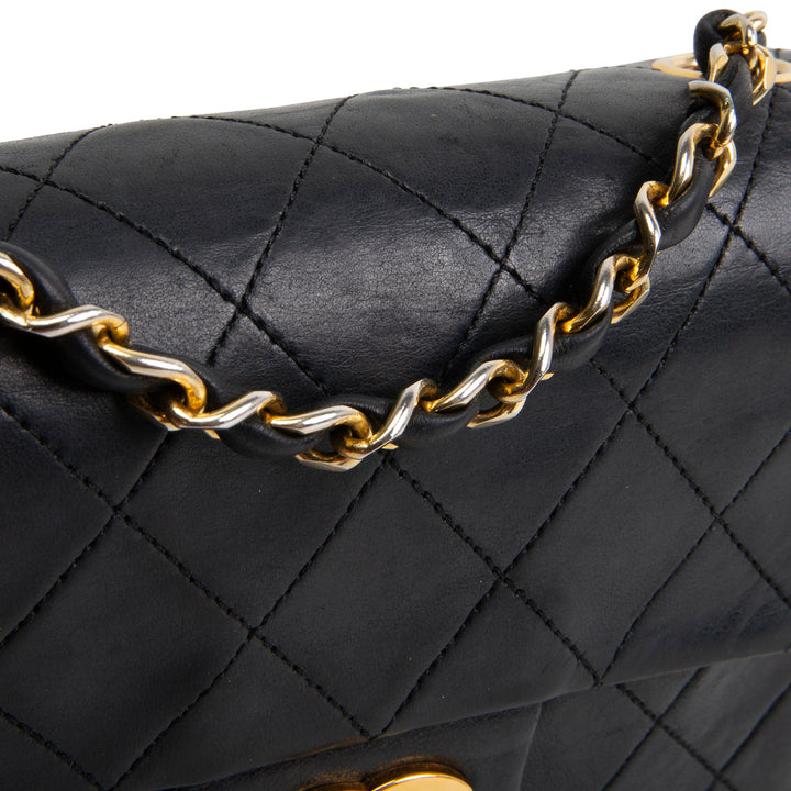CHANEL Vintage Lambskin Mini Square Flap OUTLET FINAL SALE