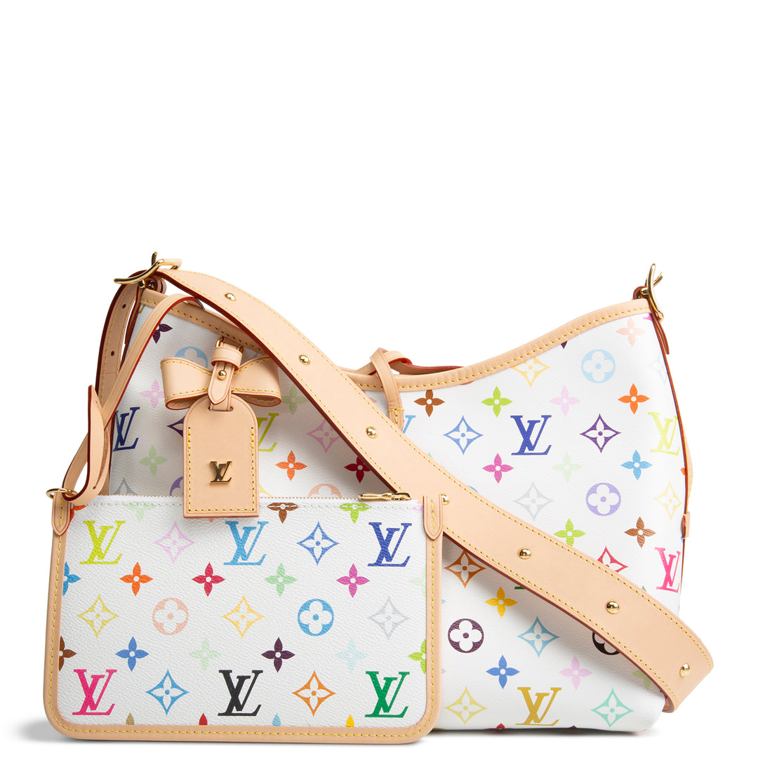 LOUIS VUITTON x TM Multicolore Monogram Carryall PM
