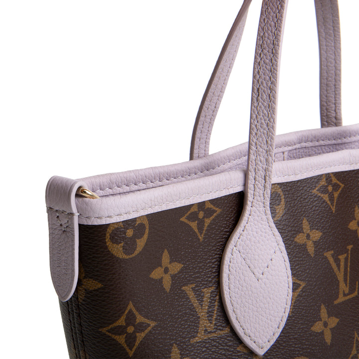 LOUIS VUITTON Monogram Neverfull Inside Out BB - Lavender