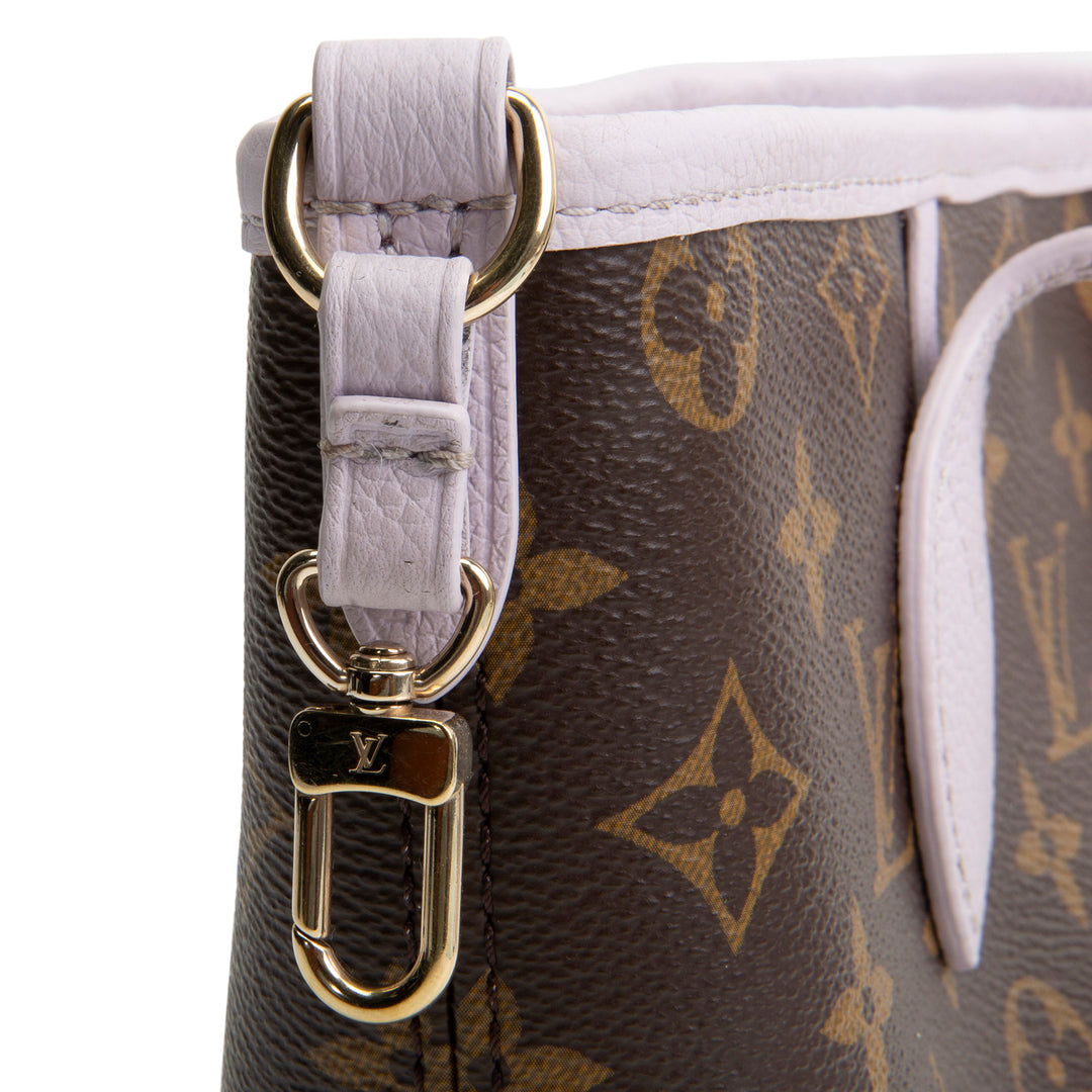 LOUIS VUITTON Monogram Neverfull Inside Out BB - Lavender