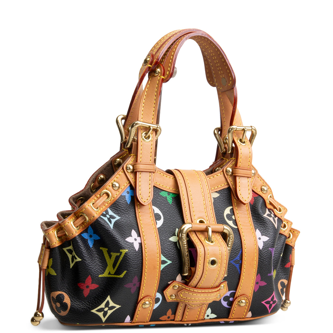 LOUIS VUITTON Multicolore Monogram Theda PM