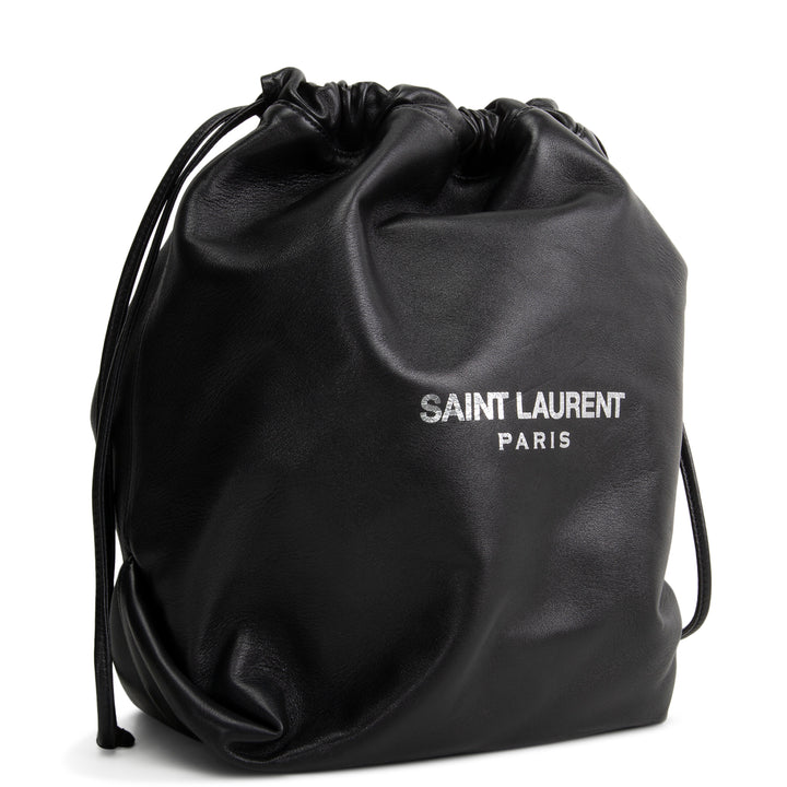 SAINT LAURENT Leather Teddy Shoulder Bag