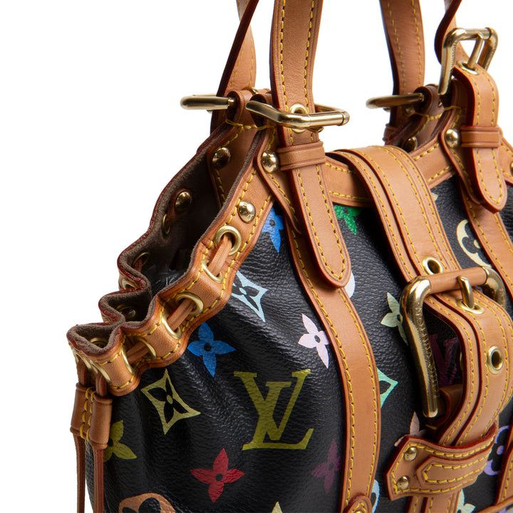 LOUIS VUITTON Multicolore Monogram Theda PM
