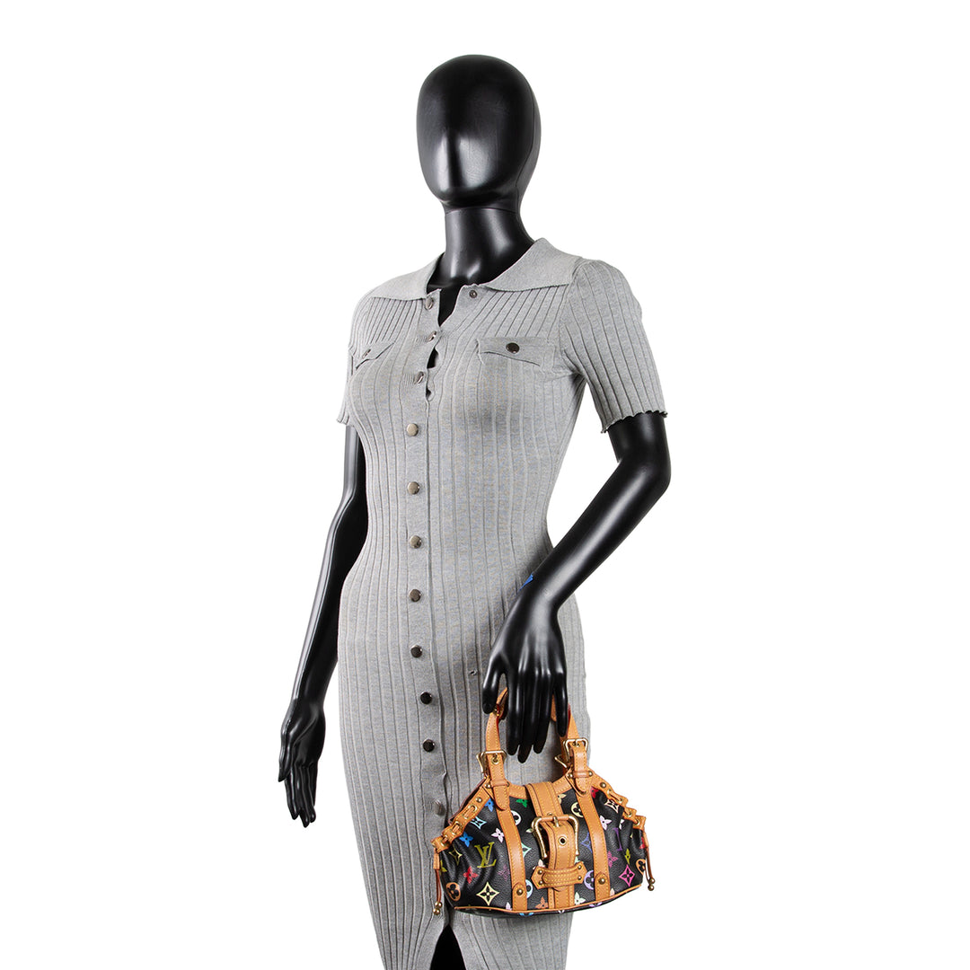 LOUIS VUITTON Multicolore Monogram Theda PM