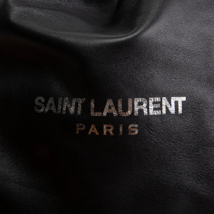 SAINT LAURENT Leather Teddy Shoulder Bag