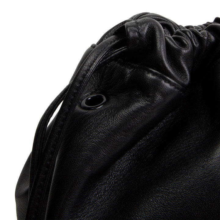 SAINT LAURENT Leather Teddy Shoulder Bag