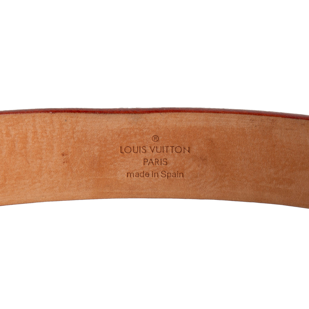 LOUIS VUITTON Monogram Multicolore Belt - White