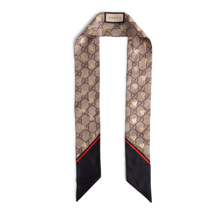 GUCCI Silk GG Bee Twilly