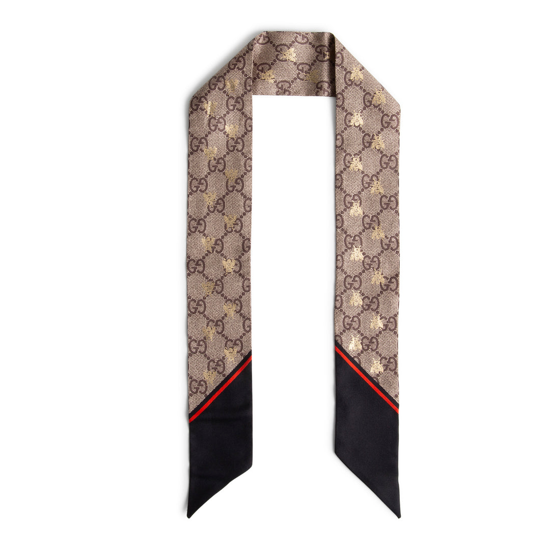 GUCCI Silk GG Bee Twilly