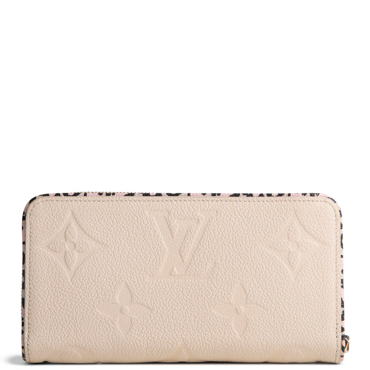 LOUIS VUITTON Wild at Heart Monogram Empreinte Zippy Wallet