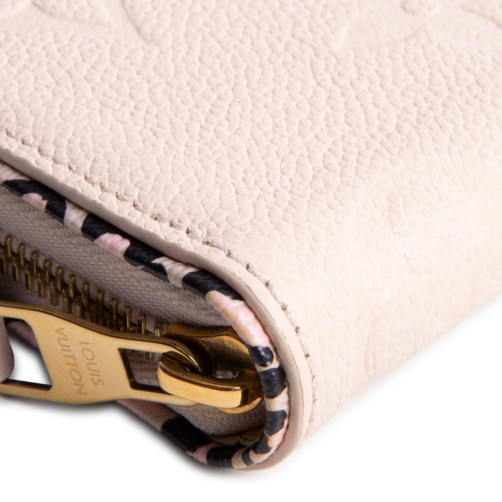 LOUIS VUITTON Wild at Heart Monogram Empreinte Zippy Wallet