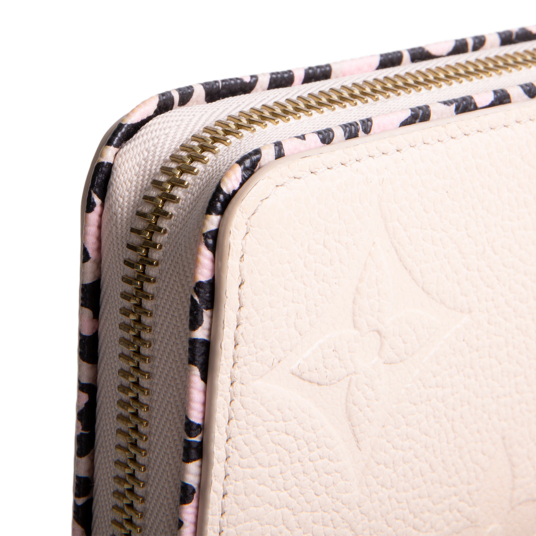 LOUIS VUITTON Wild at Heart Monogram Empreinte Zippy Wallet