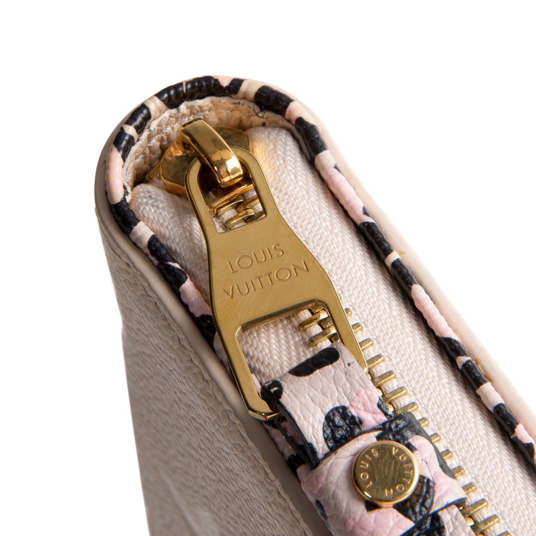 LOUIS VUITTON Wild at Heart Monogram Empreinte Zippy Wallet
