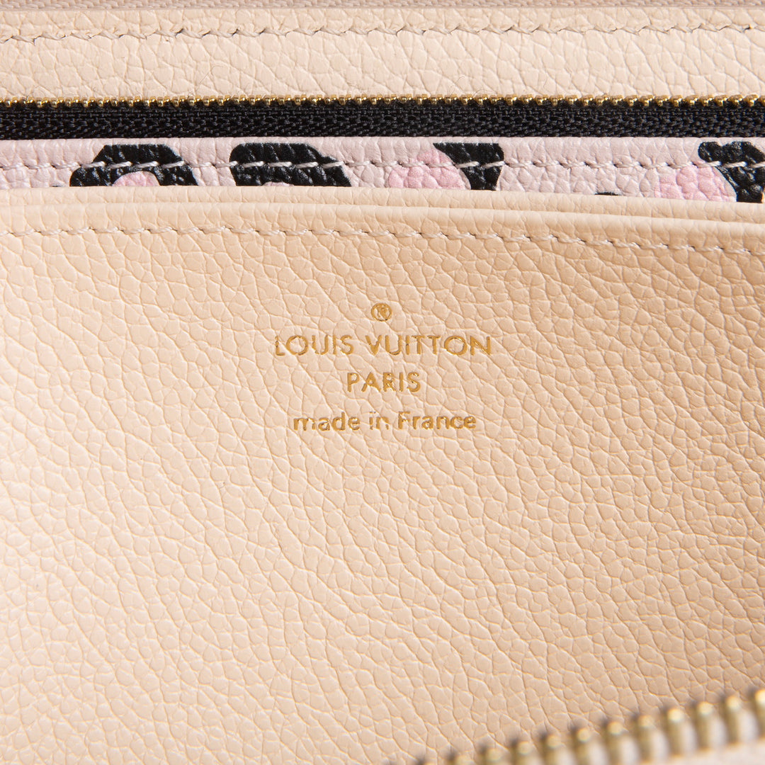 LOUIS VUITTON Wild at Heart Monogram Empreinte Zippy Wallet