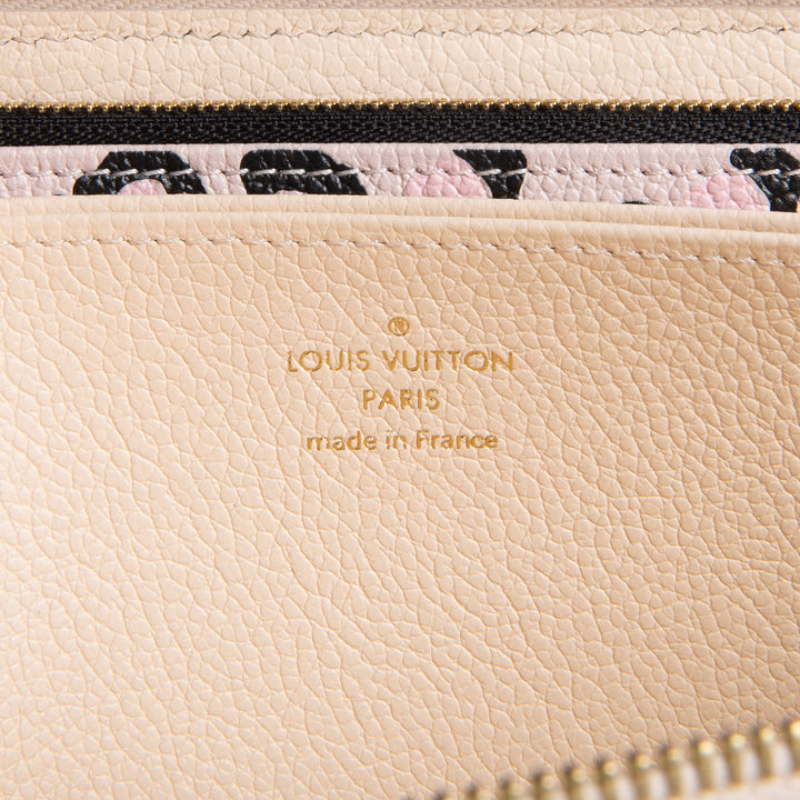 LOUIS VUITTON Wild at Heart Monogram Empreinte Zippy Wallet