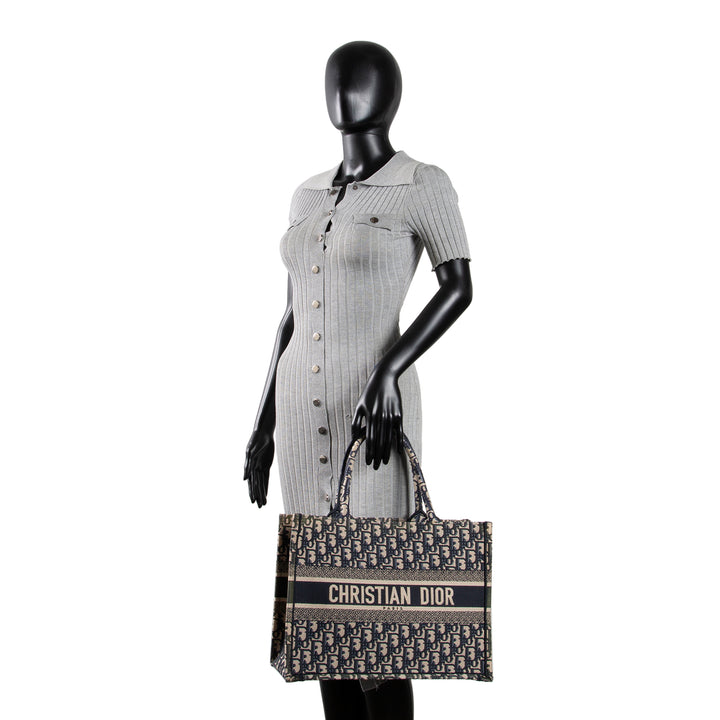 DIOR Medium Oblique Book Tote