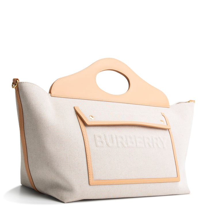 BURBERRY Large Pocket Tote