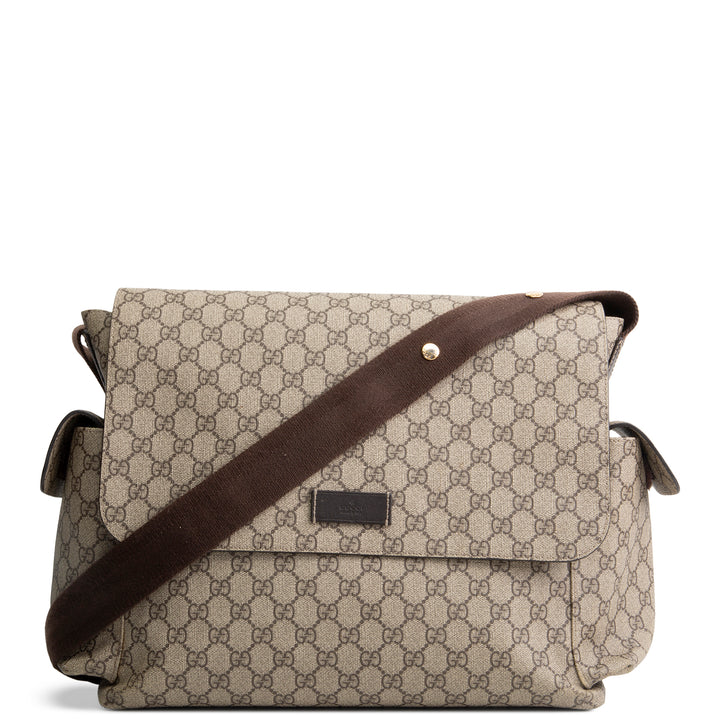 GUCCI GG Supreme Diaper Bag