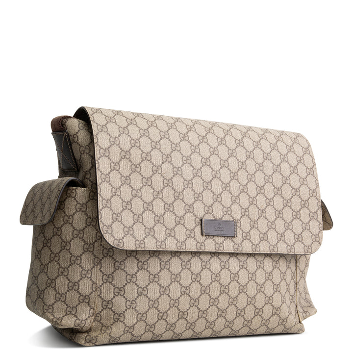 GUCCI GG Supreme Diaper Bag