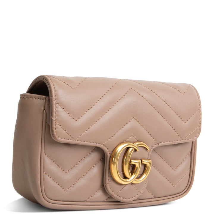 GUCCI GG Marmont Super Mini Shoulder Bag