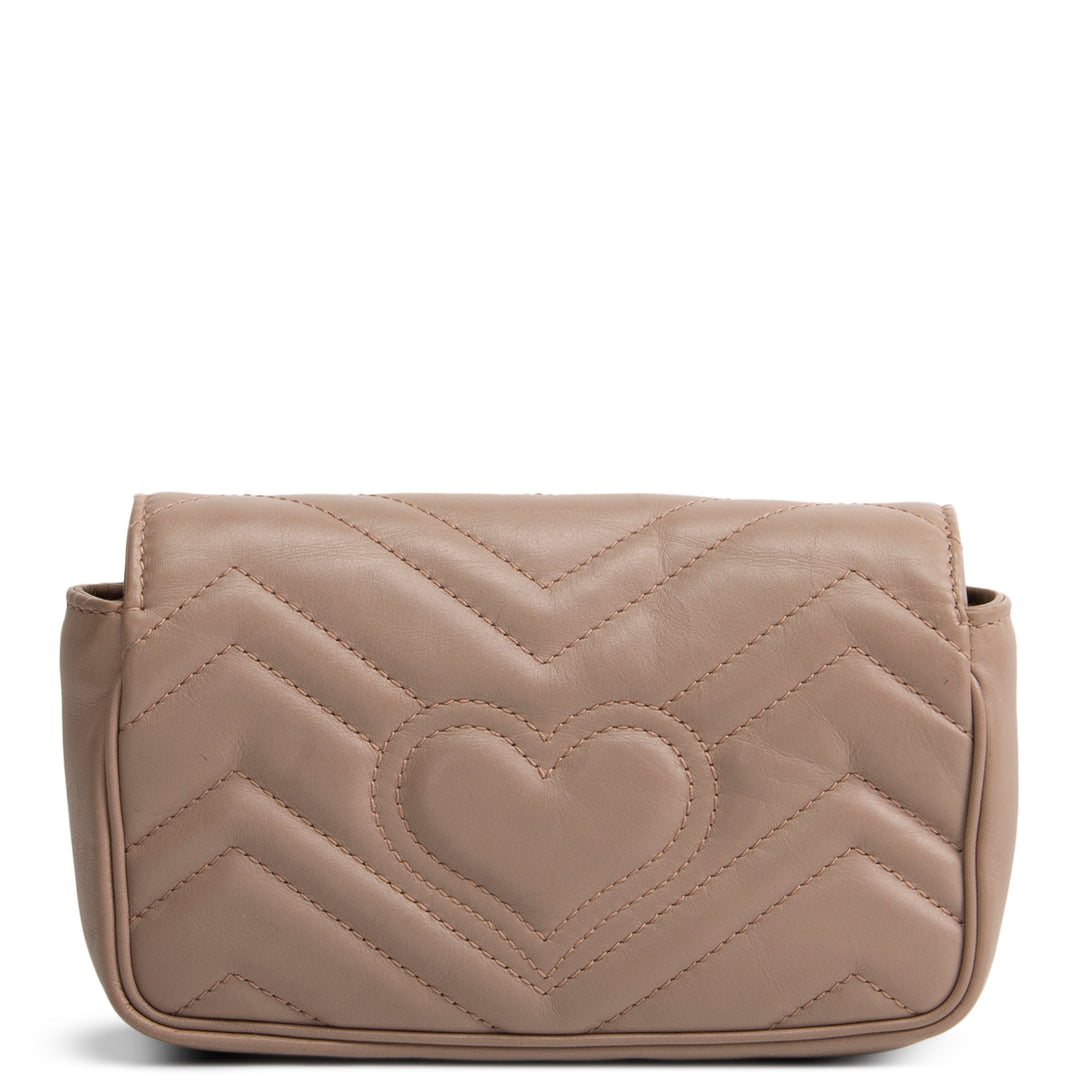 GUCCI GG Marmont Super Mini Shoulder Bag