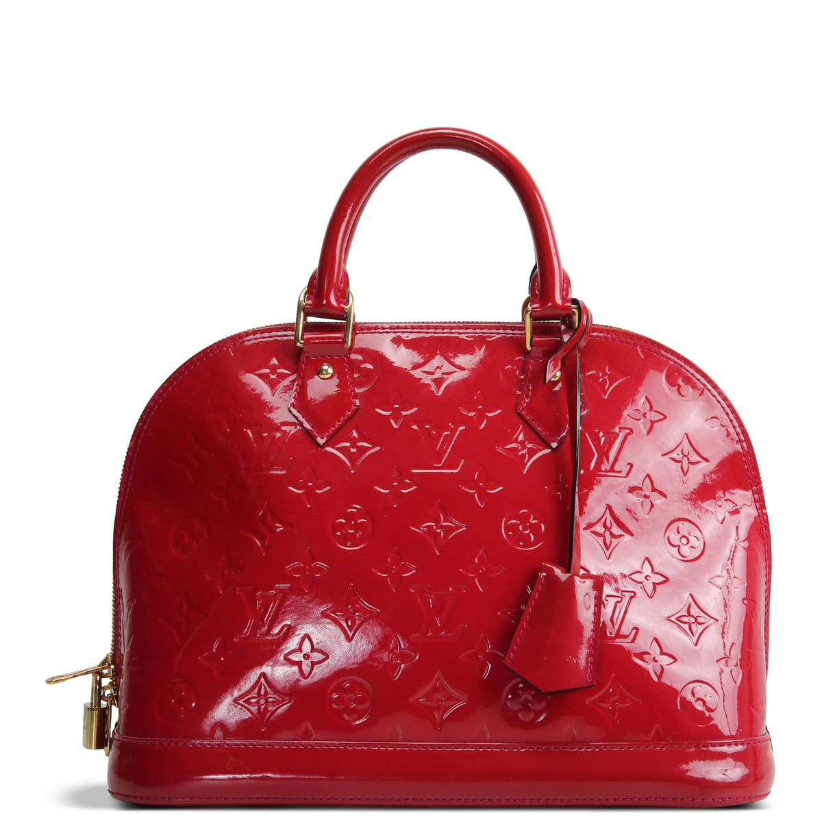 LOUIS VUITTON Alma Vernis PM - Red