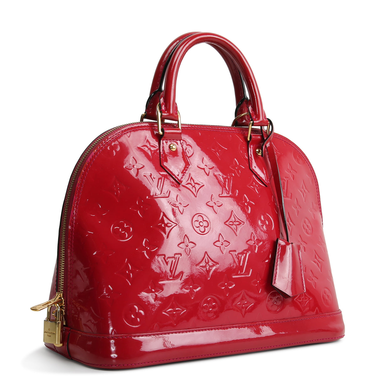 LOUIS VUITTON Alma Vernis PM - Red