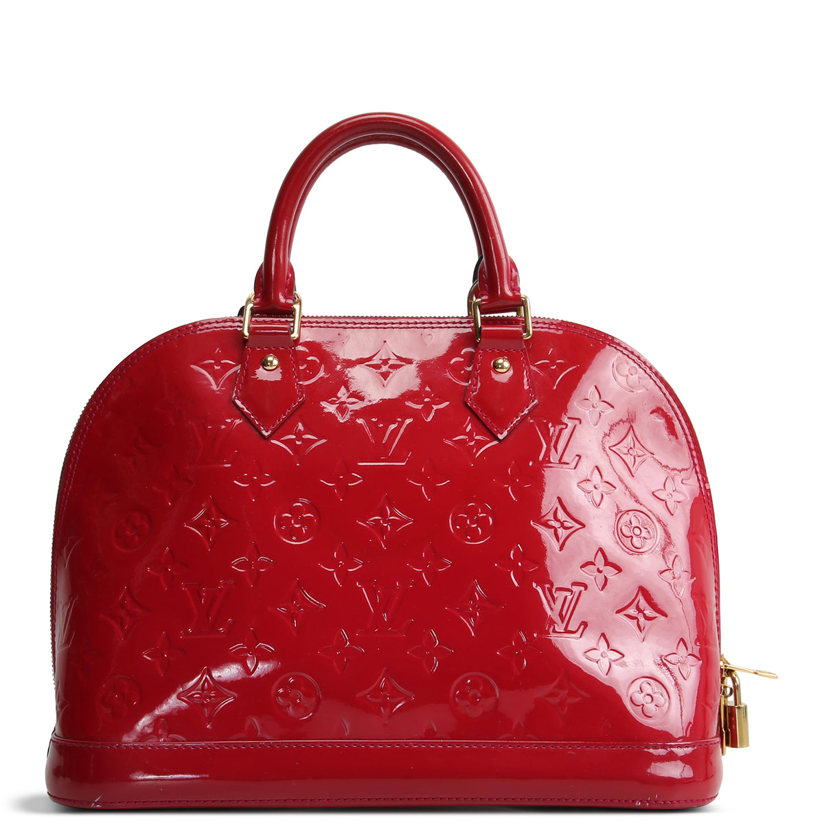 LOUIS VUITTON Alma Vernis PM - Red