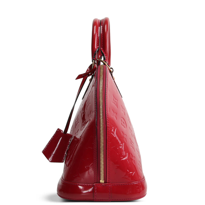 LOUIS VUITTON Alma Vernis PM - Red