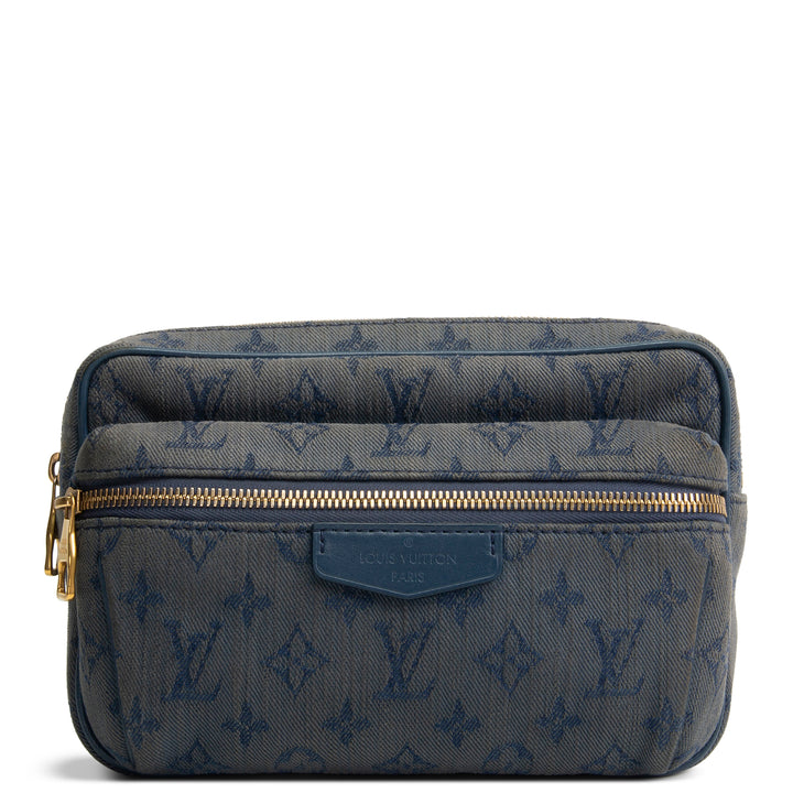 LOUIS VUITTON Denim Monogram Outdoor Bumbag