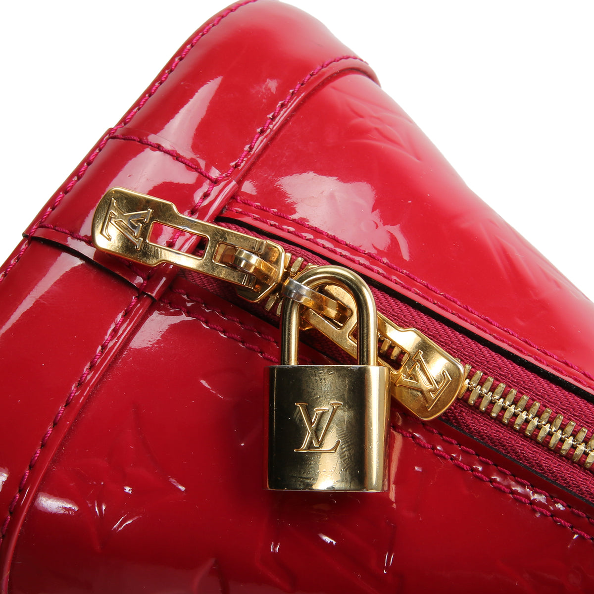 LOUIS VUITTON Alma Vernis PM - Red