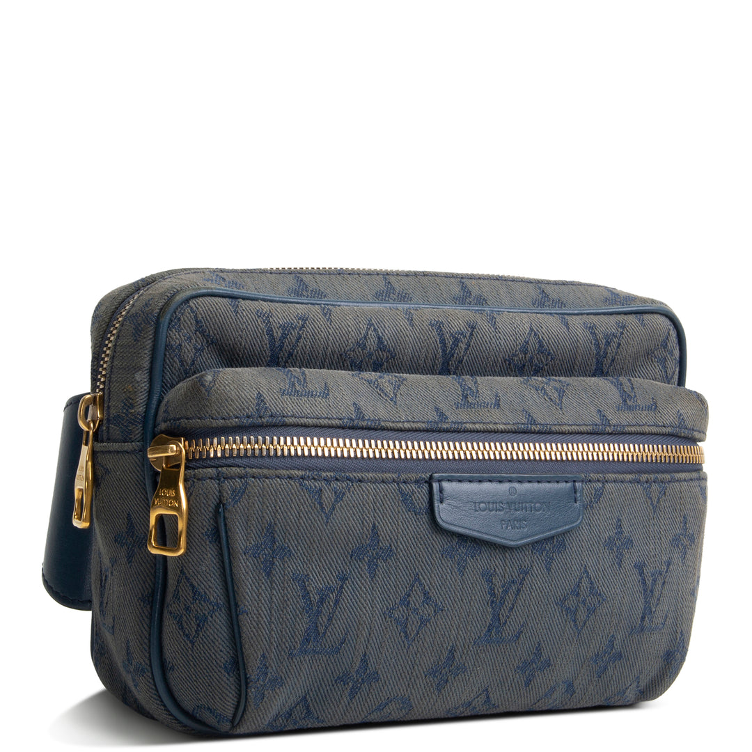 LOUIS VUITTON Denim Monogram Outdoor Bumbag