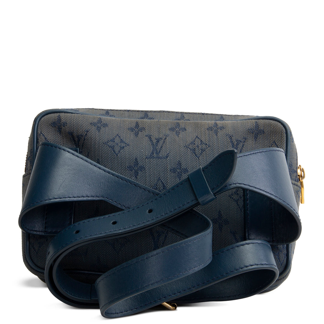LOUIS VUITTON Denim Monogram Outdoor Bumbag