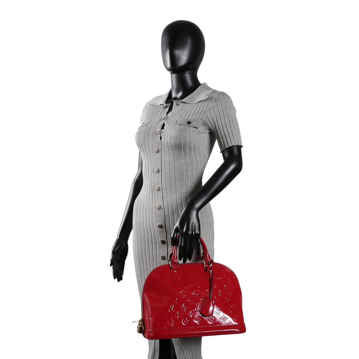 LOUIS VUITTON Alma Vernis PM - Red