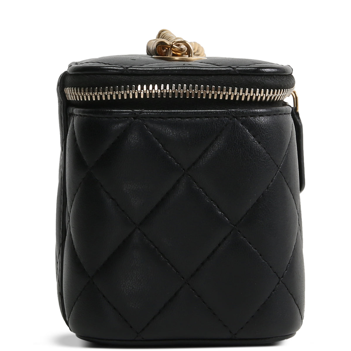 CHANEL Vanity Case w/ Charm Chain