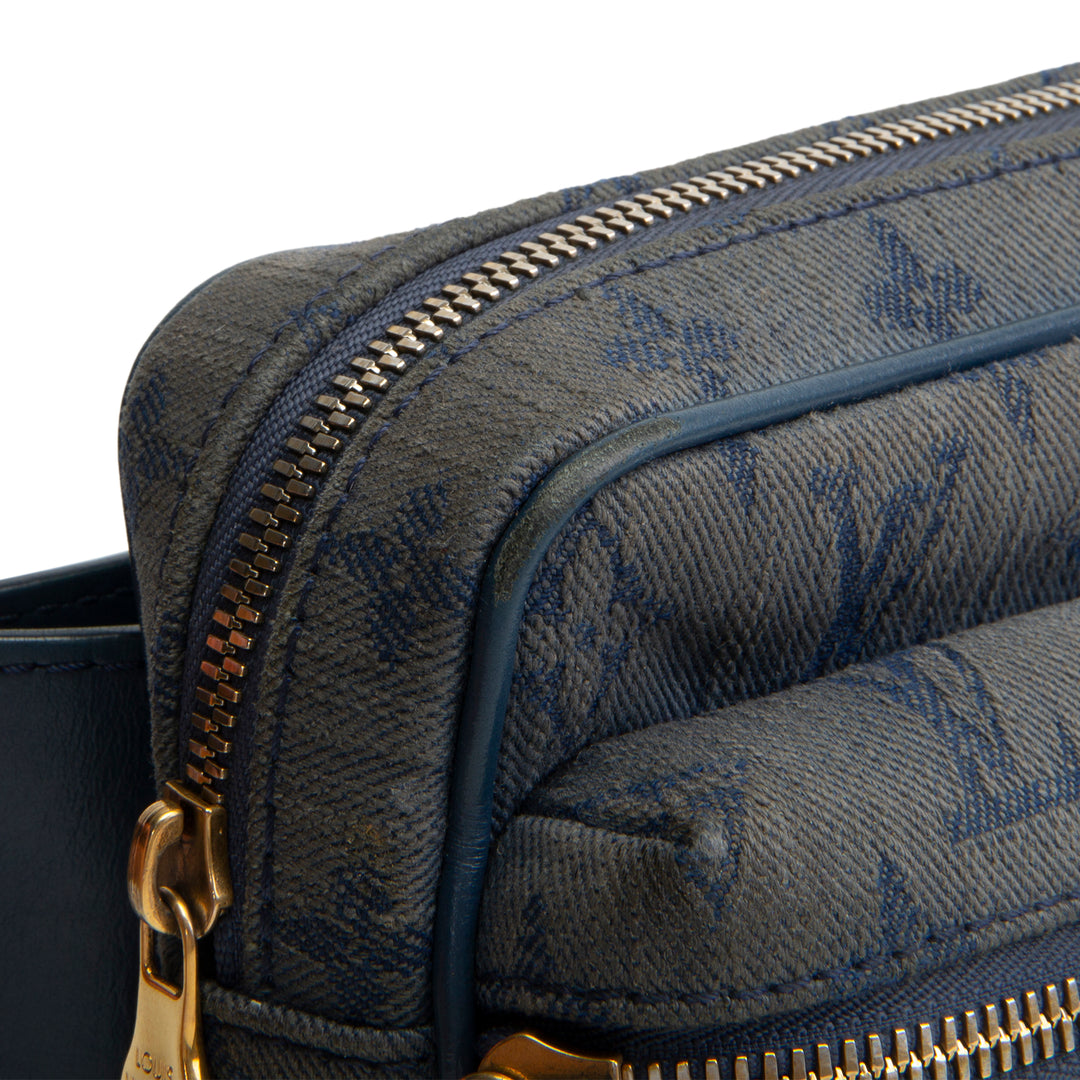 LOUIS VUITTON Denim Monogram Outdoor Bumbag