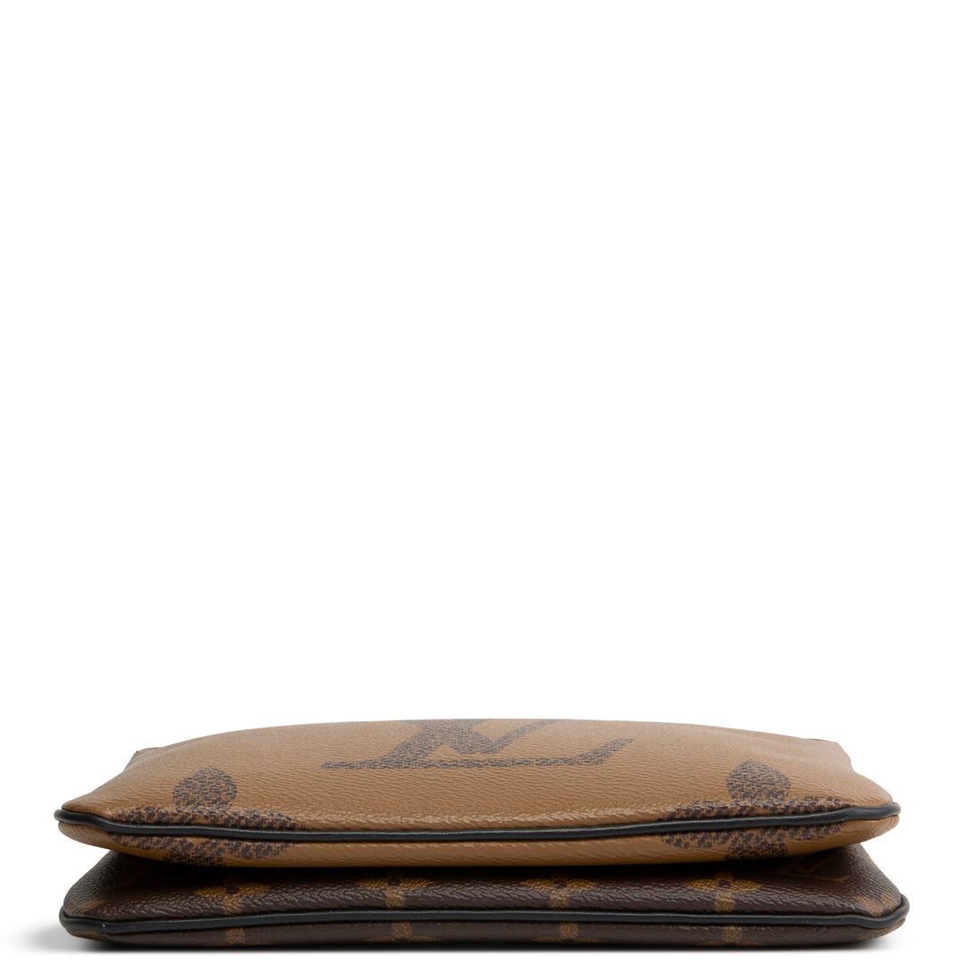 LOUIS VUITTON Reverse Giant Monogram Double Zip
