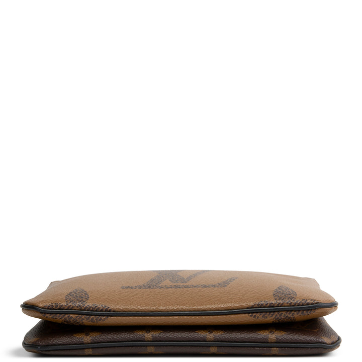 LOUIS VUITTON Reverse Giant Monogram Double Zip