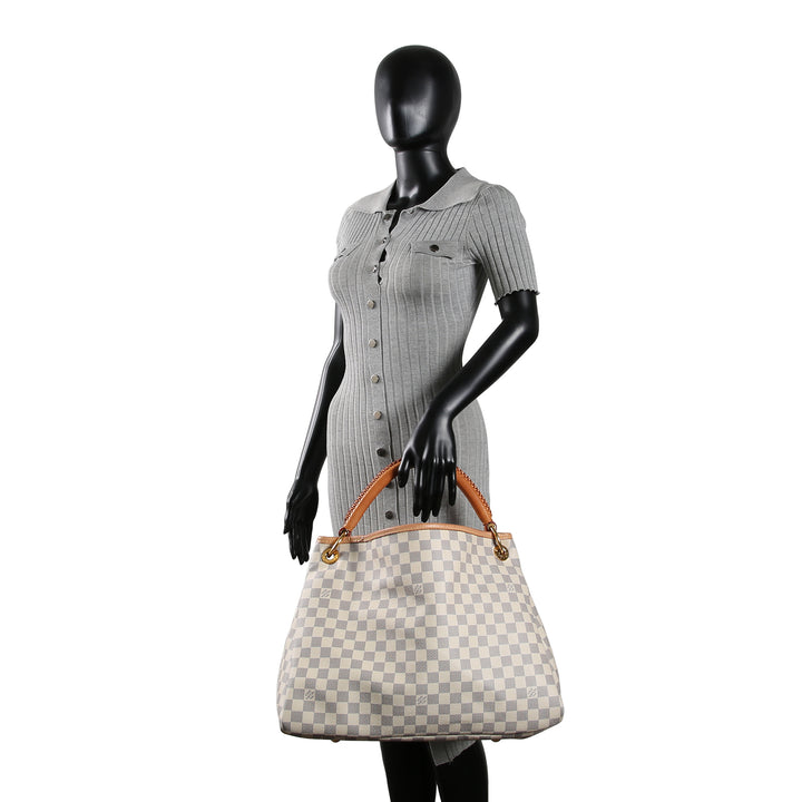 LOUIS VUITTON Artsy MM Damier Azur OUTLET FINAL SALE