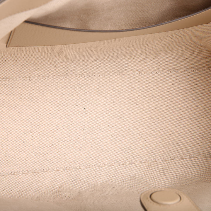 GUCCI GG Supreme Medium Ophidia Tote - Cream
