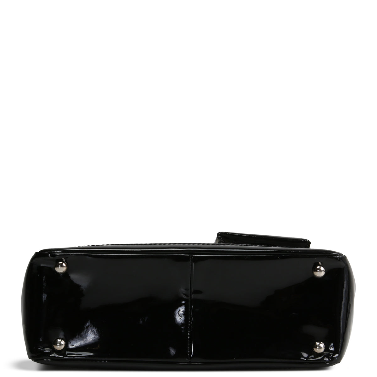 CHANEL Patent Pony Hair Tote - Black/Ivory OUTLET FINAL SALE